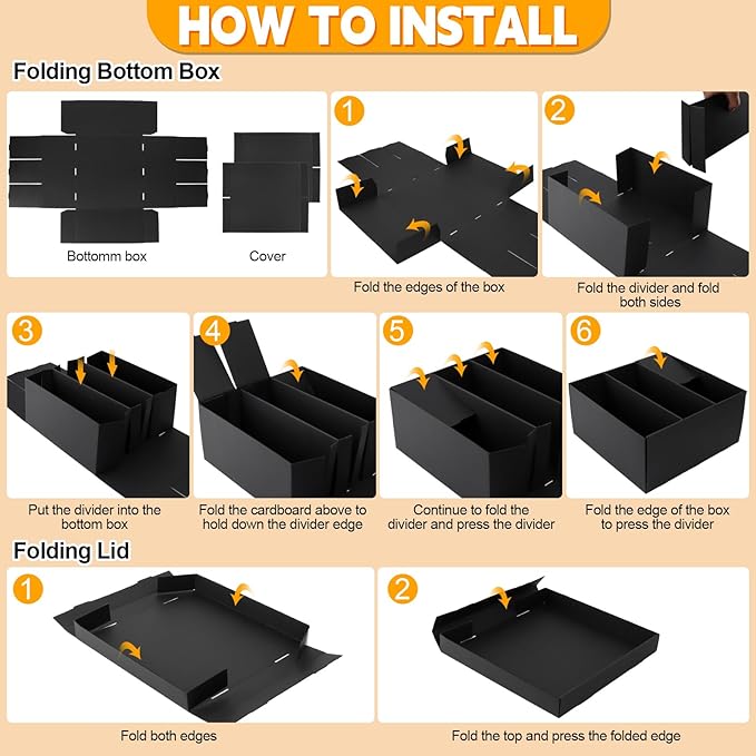 REAQUE 5 Pack Photo Storage Boxes - Image 5