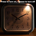Tinload 5.5" Large Analog Alarm Clock Silent Non Ticking, Gentle Wake, Beep - Image 6