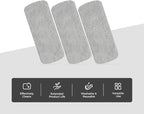 CLICK CLEAN 3-Pack Replaceable Felt Pads, Magnetic Whiteboard Eraser Felt Pads - Image 3