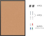 Board2by 2-Pack Cork Board Bulletin Board 24 x 36, Office Board - Image 8