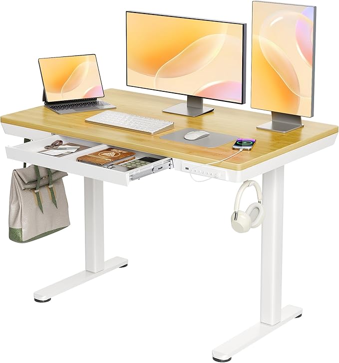 Claiks Bamboo Standing Desk by CLAIKS