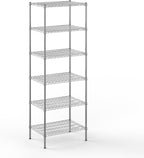 Regal Altair 21" Deep x 30" Wide x 86" Height Wire Shelving Kit | 6-Tier | NSF
