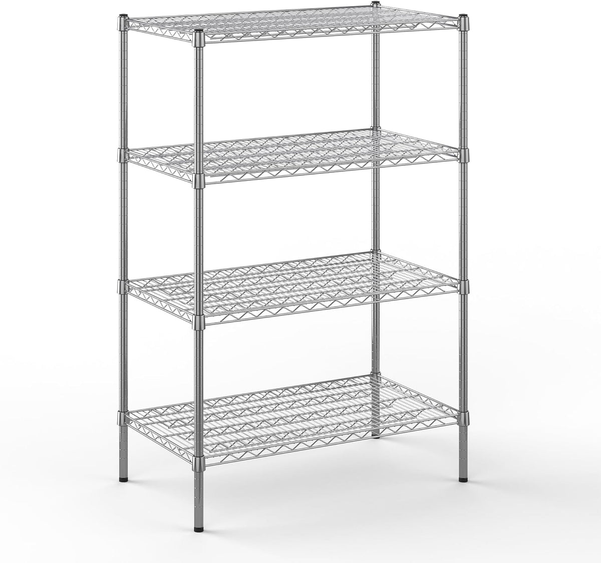 Regal Altair 21" Deep x 36" Wide x 54" Height Wire Shelving Kit | 4-Tier | NSF