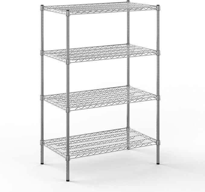 Regal Altair 21" Deep x 36" Wide x 54" Height Wire Shelving Kit | 4-Tier | NSF by Regal+Altair