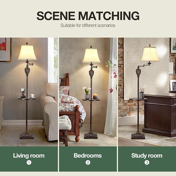 Traditional LED Floor Lamp - Image 4