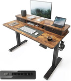 FEZIBO 40 x 24 Inch Height Adjustable Electric Standing Desk by FEZIBO