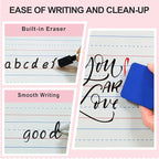 Dry Erase Boards 6 Pack, Double Sided Small Whiteboards - Image 5