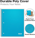 Dunwell Graph Paper Notebook 8.5 x 11 Plastic Cover, 100 Sheets, Perforated - Image 4
