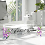 Custom Office Name Plate for Desk, Desk Name Plate Personalized, Personalized - Image 2
