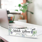 Personalized Name Plate for Desk, Custom Desk Name Plate, Acrylic Name Plate - Image 4