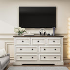 VVFLU Farmhouse 7 Drawer Dresser - Image 4
