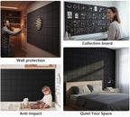 G Gamit Large Felt Wall Tiles Bulletin Board, Large Cork Board Alternative - Image 6