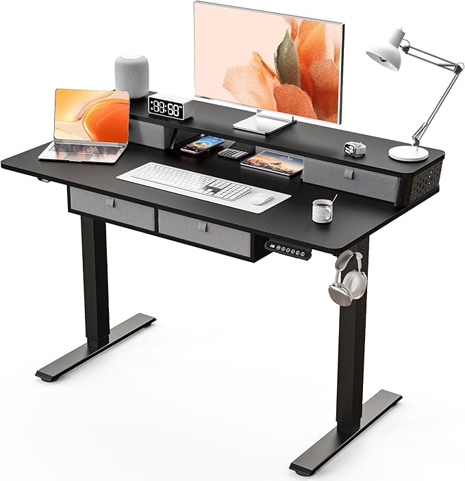 Kingant 48 x 24 Inch Electric Standing Desk by KINGANT
