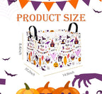 FUULOXE Halloween Gifts Empty Basket Boo Cube Organizer Bins Trick or Treat - Image 2