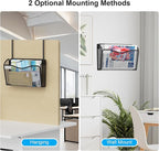 BOHDK Wall File Organizer, Mesh Hanging File Organizer, Home Office - Image 5