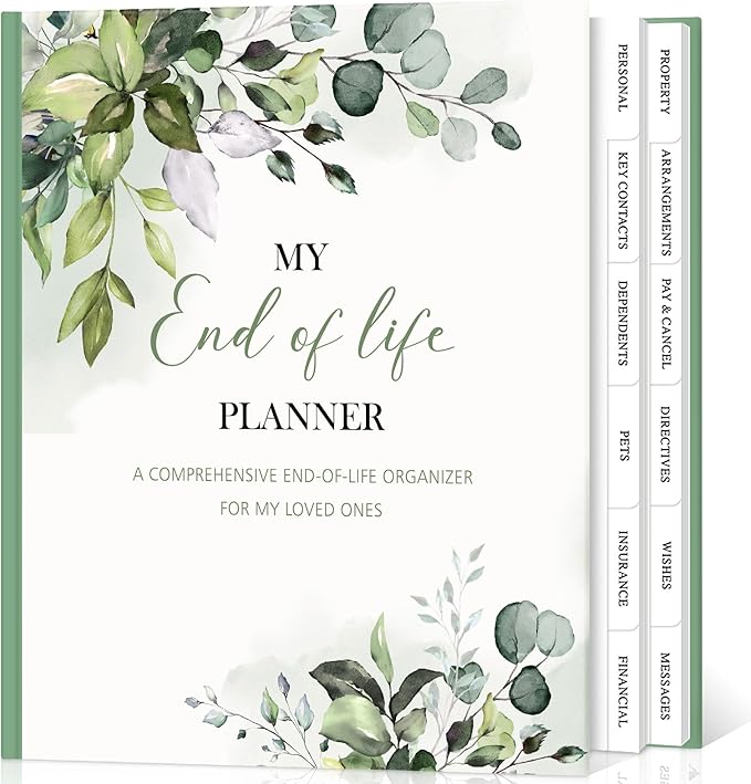 Lanpn End of Life Planner Death Organizer by Lanpn