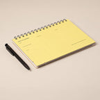 Undated Daily Planner Notebook – Spiral Bound A5, 60 Pages, School & Personal - Image 2