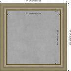 Amanti Art Silver Framed Magnetic Board 25x25 Medium Vision Board - Image 4