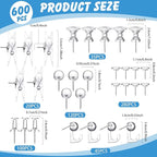 600 Pcs Decorative Push Pins - Image 2