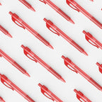deegtran Pens Bulk, 50 Pack No Bleed Red Ink Click Pens - Image 5
