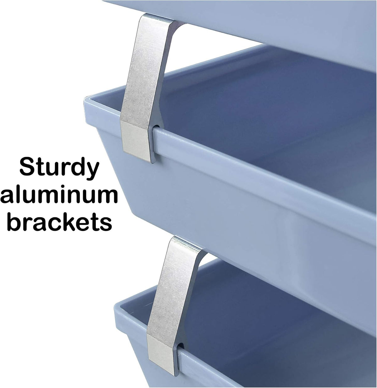 Acrimet 4 Tier Paper Letter Tray Side Load Letter Size, Office Desk File Docu...