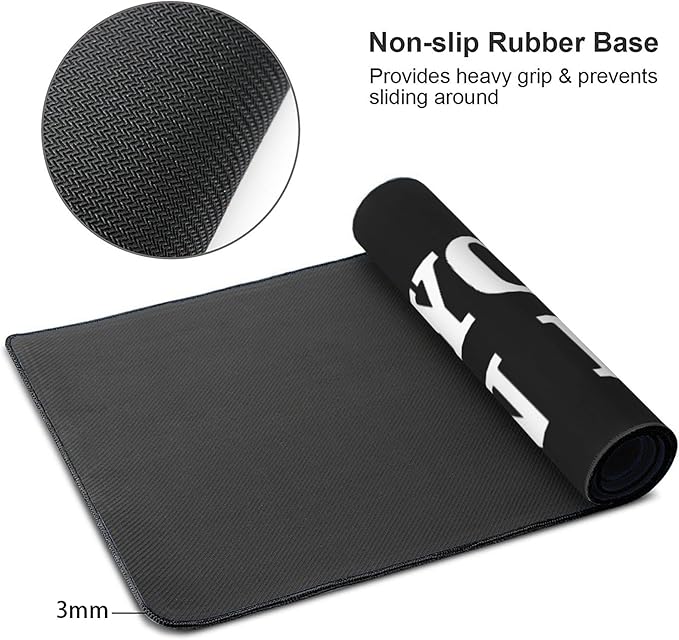 OHORTEB Custom Mouse Pad with Photo, Personalized Image Text Laptop Desk Mat - Image 3