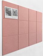 DECORITA Felt Wall Tiles | Large Cork Board Alternative | Aesthetic Felt by DesignerManufacturerofInnovativeBulletinBoardSolutionsforHomeOffice