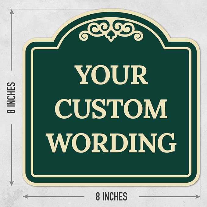Custom Decorative Sign, Personalized Metal Sign - Image 3
