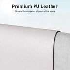 Aothia Large PU Leather Desk Pad Protector – Non-Slip Mouse Pad & Writing Mat - Image 2