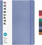 PAPERAGE Softcover Lined Journal Notebook, 176 Pages, Large B5 College Ruled by PAPERAGE