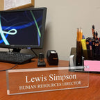 SignsByLITA Personalized Acrylic Desk Name Plate 2" x 10" - Image 9