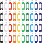ttstar 40 Pack Key Tags Identifiers – Hexagon Design Key Rings by ttstar