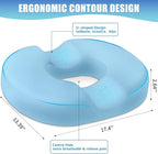 BlissTrends Donut Pillow Seat Cushion, Donut Chair Cushions - Image 2