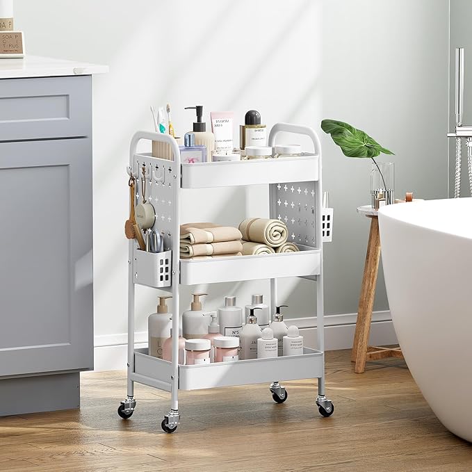 KINGRACK 3 Tier Rolling Cart - Image 7