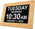 American Lifetime New 2026 Dementia Clock Large Digital Clock