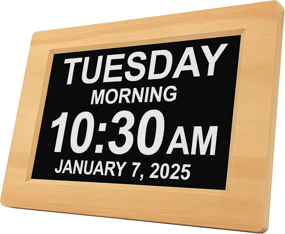 American Lifetime New 2026 Dementia Clock Large Digital Clock