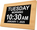 American Lifetime New 2026 Dementia Clock Large Digital Clock by AmericanLifetime