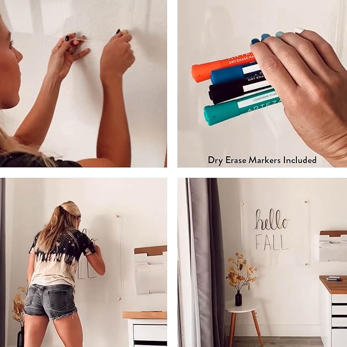 Acrylic Dry Erase Board for Wall - Image 2