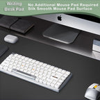 Boutilon Leather Desk Pad Protector, Non-Slip Mouse Pad, Laptop Desk Pad - Image 5