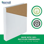 Samsill 1 Inch 3 Ring Binders, Made in USA, Economy Round Ring, 200 Sheet - Image 4