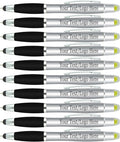 SyPen Personalized Pens with Gel Highlighter and Stylus -200 Pack Bulk-Free by Sypen