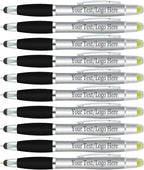 SyPen Personalized Pens with Gel Highlighter and Stylus -200 Pack Bulk-Free by Sypen