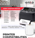 enKo 4" x 2" Labels for Zebra Desktop Printers Direct Thermal Address Mailing - Image 3