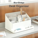 BLUE GINKGO Desk Organizer – Korean-Made Office Storage - Image 2