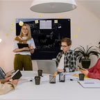 JYYPWB Magnetic Glass Whiteboard 48" x 36" Dry Erase Board Frameless Premium - Image 9