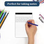 8 Pack Note Pads 4x6 Inch Paper of White Small Notepads - Image 5