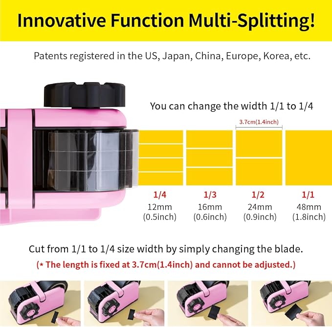 Multi-Section Tape Dispenser ZO-508: Innovative Cutter - Image 2