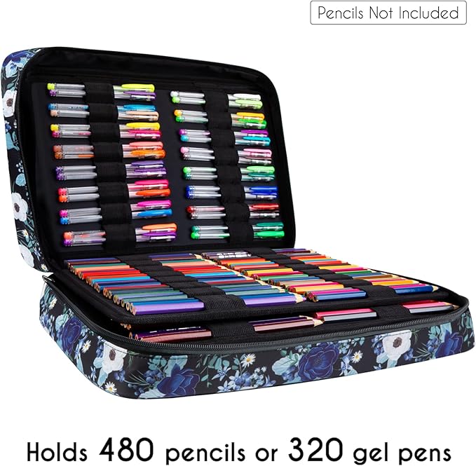 YOUSHARES Big Capacity Colored Pencil Case - Image 7