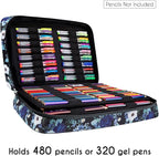 YOUSHARES Big Capacity Colored Pencil Case - Image 7