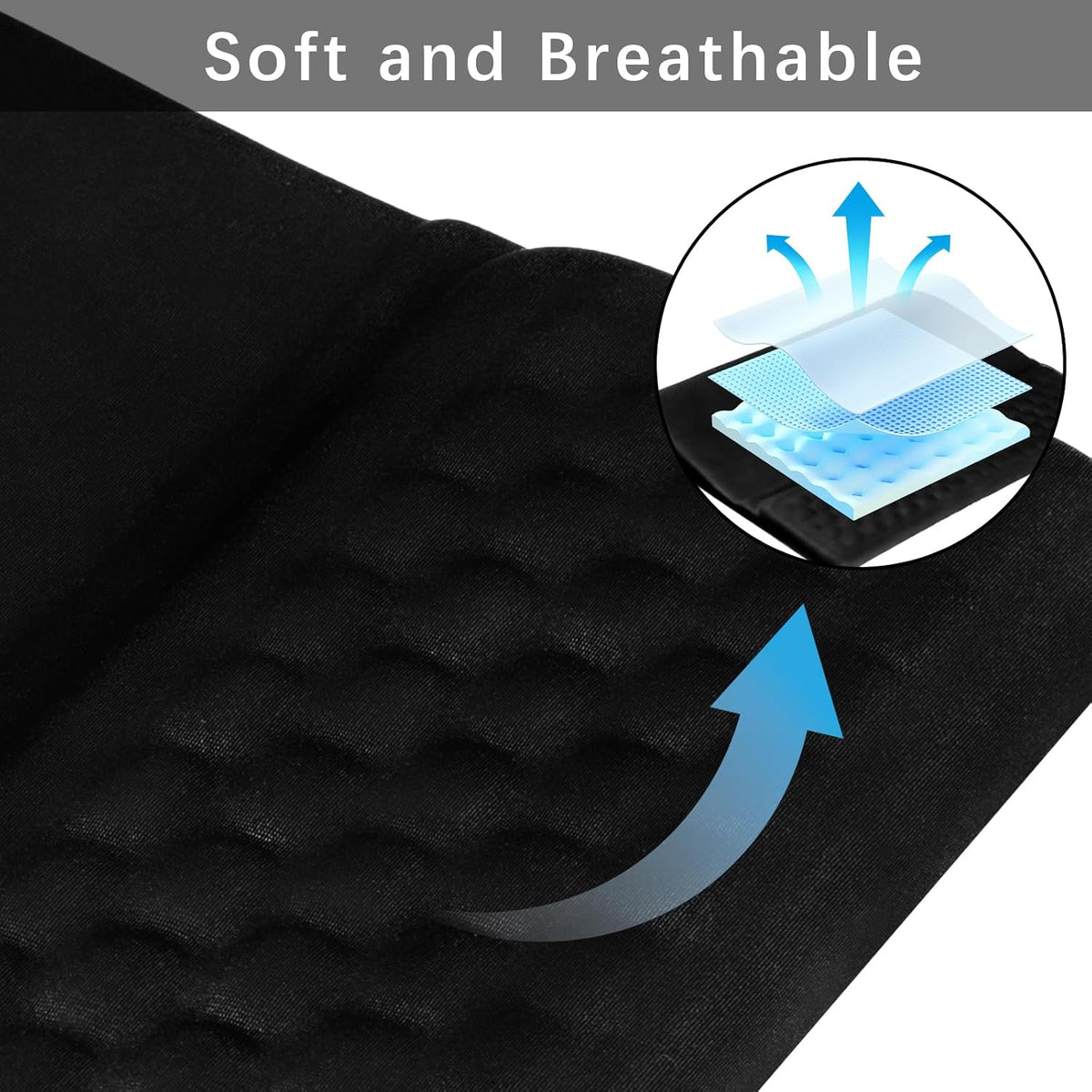 Keyboard Wrist Rest -Ergonomic Keyboard Stand with Wrist Rest- with Carpal Tu...